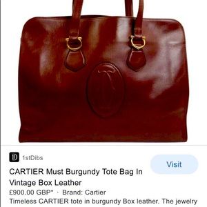 Must de Cartier Purse with original accessories